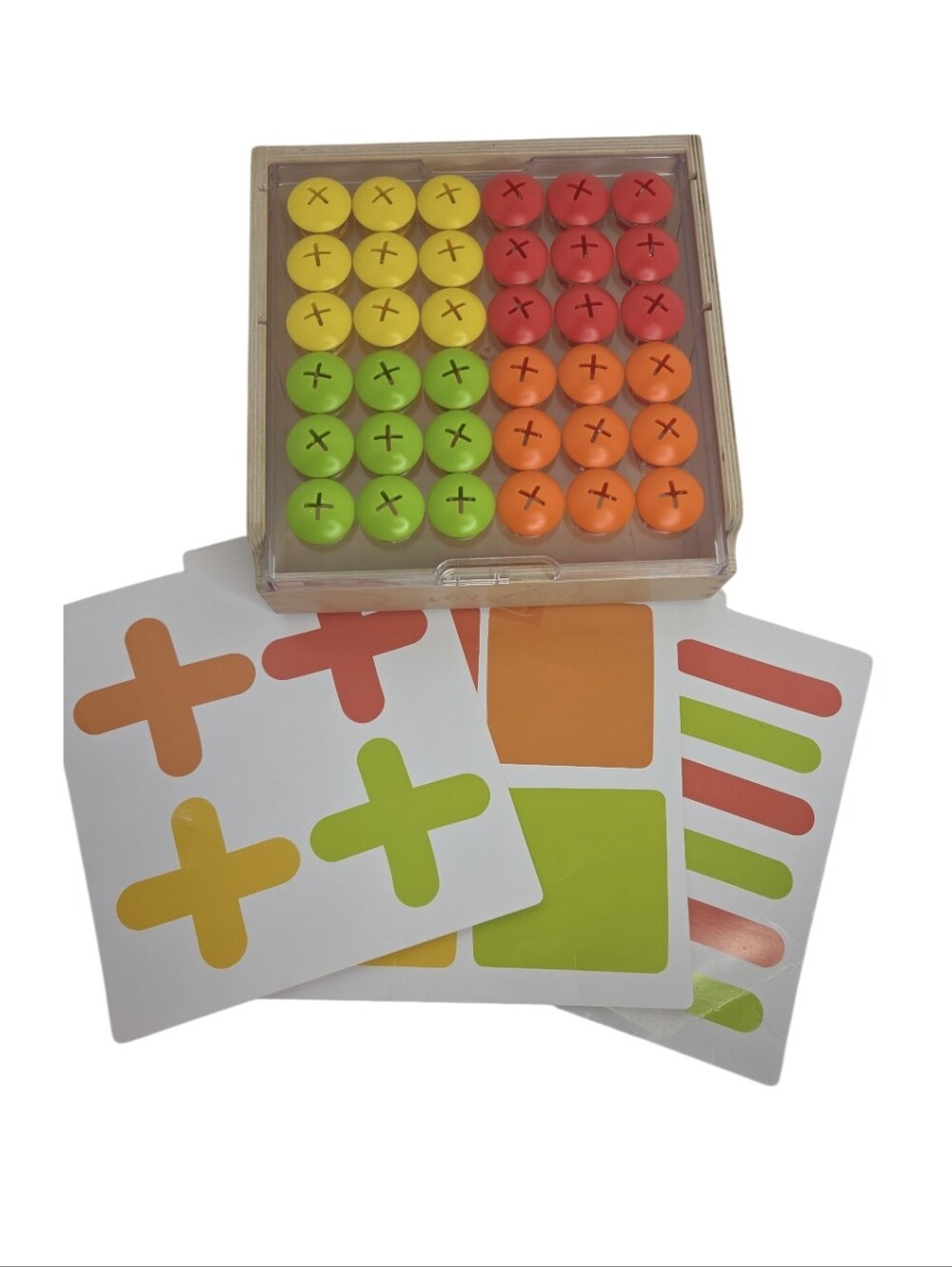 Lovevery Montessori Mosaic Button Board Age 22 Months Up
